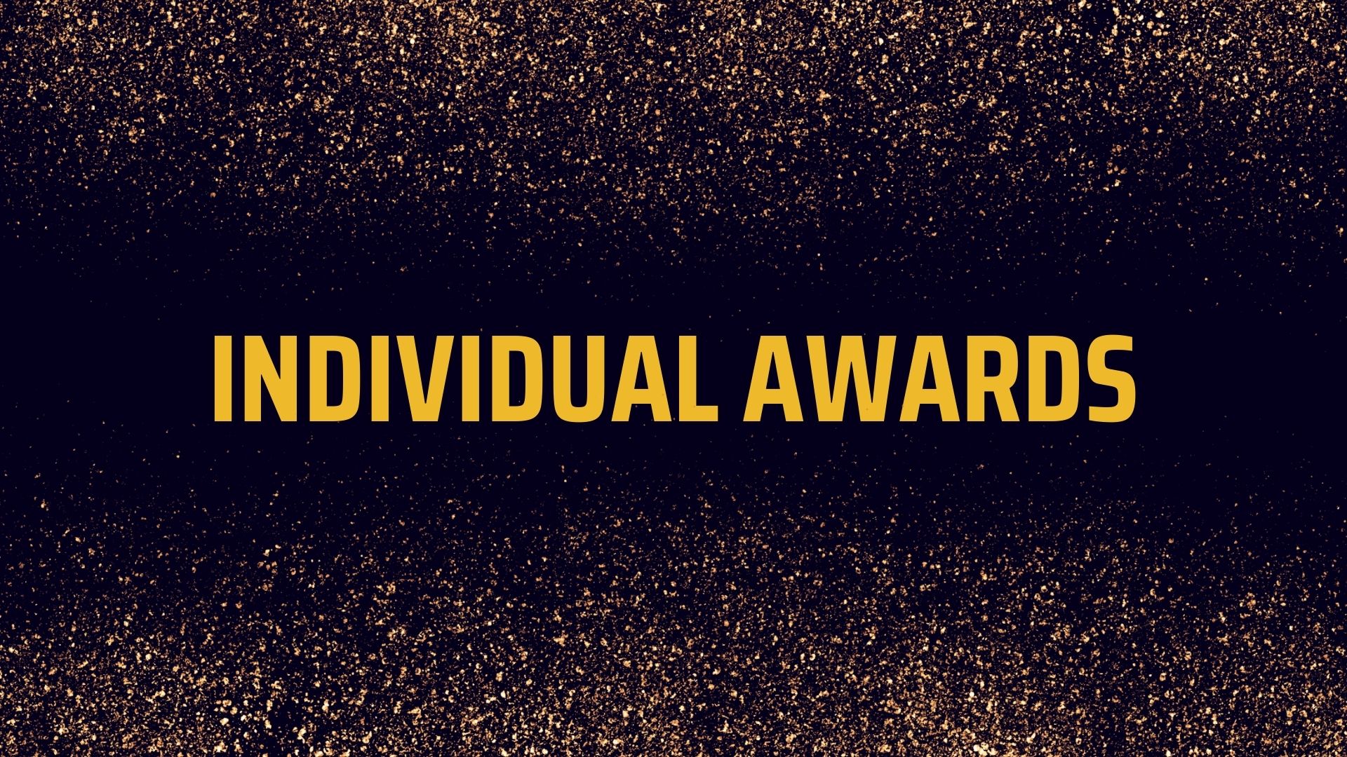 Individual Awards Banner